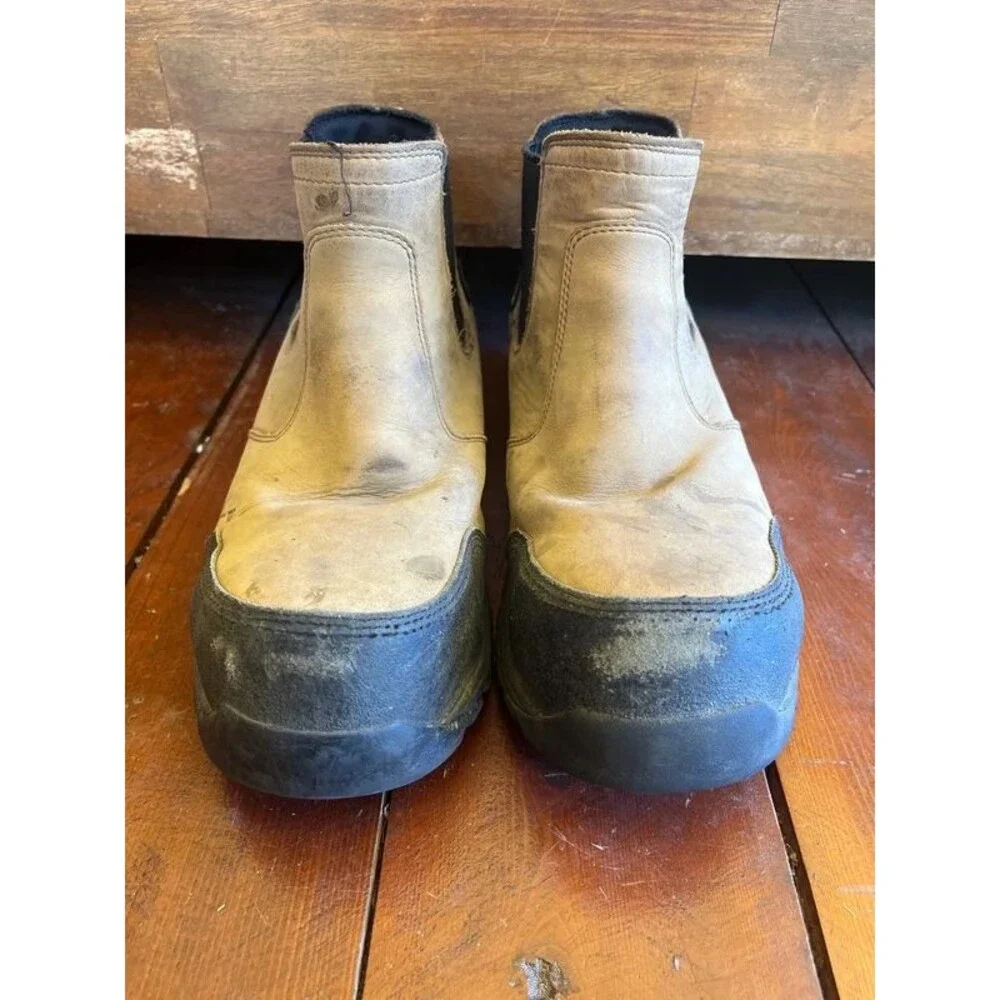 Duluth Safety Toe work boots slip on men’s size 10.5